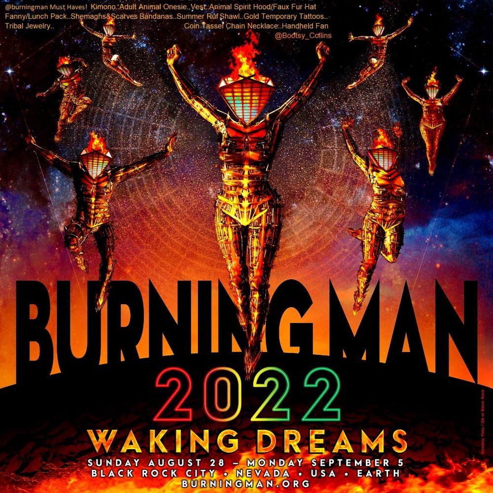 2022 Burning Man Accessories $$ FYI ONLY Please Share  #burnergirls
